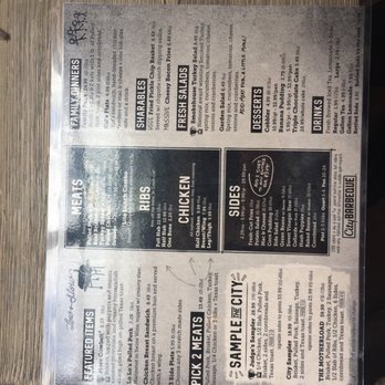 City Barbeque - Menu - Barbeque Near Me - Suwanee, Georgia