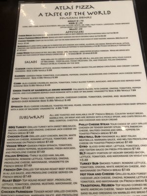 Menu photo 5 Atlas Pizza Gainesville, GA