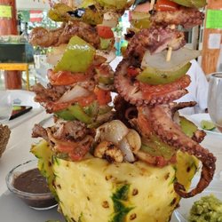 Pescadería Cristo Rey - Brocheta de Mar y Tierra