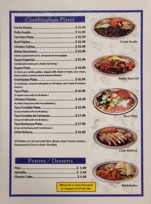 Menu photo 5 Zazon Del Mar Sacramento, CA Menu photo 5 Zazon Del Mar Sacramento, CA
