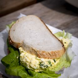 Trail Hub - Egg Salad and Scallion The HandleBar Grill