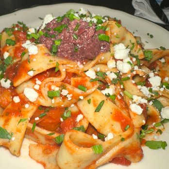 Bohemia - chicken pasta (only one cube of chicken ) - Mediterranean Near Me - Royal Oak, Michigan
