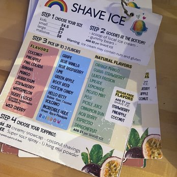 Breakwall Shave Ice - Shaved Ice Near Me - Lahaina, Hawaii