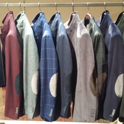 Styling Smith - J. Hilburn made to measure sportcoats with elbow patches.
