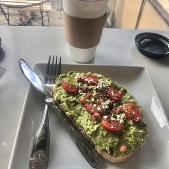 Ateaz - Avocado Toast & Caramel Macchiato w/soy milk. - Coffee & Tea Near Me - Kew Gardens, New York Ateaz - Avocado Toast & Caramel Macchiato w/soy milk. - Coffee & Tea Near Me - Kew Gardens, New York