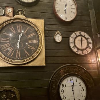 Dark 30 - Their wall art! Clocks! - Bars Near Me - Baton Rouge, Louisiana Dark 30 - Their wall art! Clocks! - Bars Near Me - Baton Rouge, Louisiana
