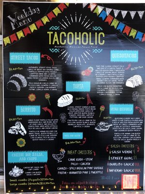 Menu photo 1 Tacoholic Olive Branch, MS Menu photo 1 Tacoholic Olive Branch, MS