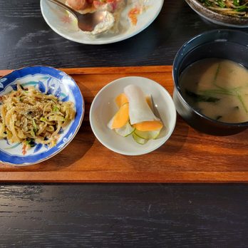 Little Plum - Side dishes for teishoku - Asian Fusion Near Me - Honolulu, Hawaii