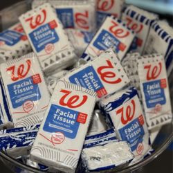 Walgreens - Tissue packs; great for car, purse, backpacks and more.