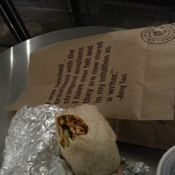 Chipotle Mexican Grill - The Sofritas Burito - Fast Food Near Me - New York, New York Chipotle Mexican Grill - The Sofritas Burito - Fast Food Near Me - New York, New York