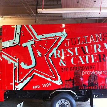 Providence Painted Signs - Julians - Signmaking Near Me - Providence, Rhode Island Providence Painted Signs - Julians - Signmaking Near Me - Providence, Rhode Island