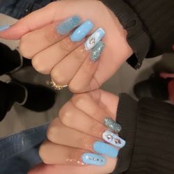 Rose Nail Salon - Blue mermaid nails come by Rose Nail Salon