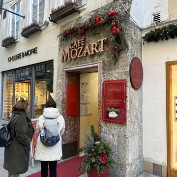 Cafe Mozart - Front door - Austrian Near Me - Salzburg, 5