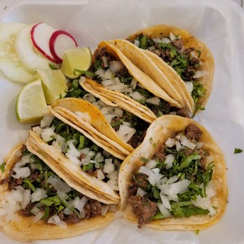 Los Agavez Taqueria - 6 asada tacos - Mexican Near Me - Columbus, Ohio