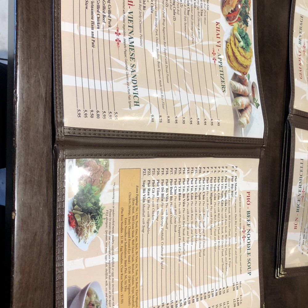 Pho Today - Menu - Vietnamese Near Me - Bridgewater, New Jersey