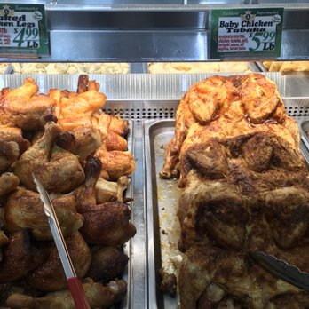 Tashkent Supermarket - Baked chicken legs and baby chicken tabaka. - Bakeries Near Me - Brooklyn, New York