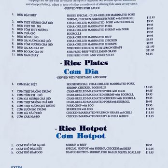 Pho Huong - Menu page 2 - Vietnamese Near Me - Ridgeland, Mississippi Pho Huong - Menu page 2 - Vietnamese Near Me - Ridgeland, Mississippi