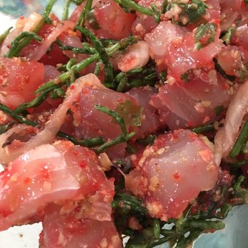 Costco - Kajiki (Blue Marlin) poke with sea asparagus. Delicious with a bit of spiciness, no fishy odor. - Wholesale Stores Near Me - Lihue, Hawaii Costco - Kajiki (Blue Marlin) poke with sea asparagus. Delicious with a bit of spiciness, no fishy odor. - Wholesale Stores Near Me - Lihue, Hawaii
