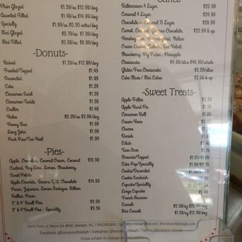 Burney's Sweets & More - Menu - Bakeries Near Me - Raleigh, North Carolina