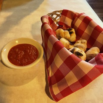 Trattoria Rustica - Complimentary bread knots & marinara sauce - Pizza Near Me - Henderson, Nevada Trattoria Rustica - Complimentary bread knots & marinara sauce - Pizza Near Me - Henderson, Nevada