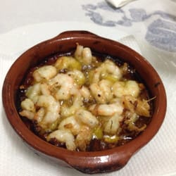 Marisqueria los Pescadores - Gambas al ajillo