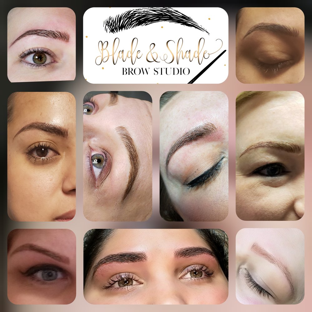 Blade & Shade Brow Studio Logo