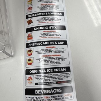 The Peach Cobbler Factory - Menu - Desserts Near Me - Independence, Ohio