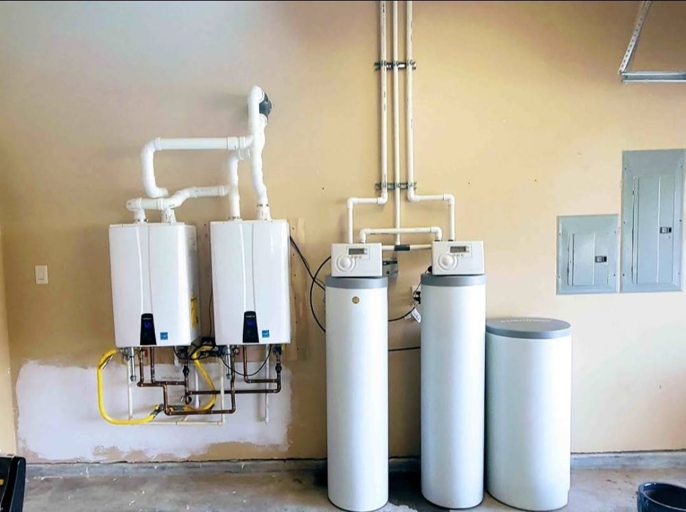 Slide of ER Tankless Water Heaters and Plumbing
