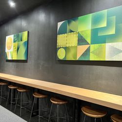 Nana's Green Tea - Seating at the back of the shop