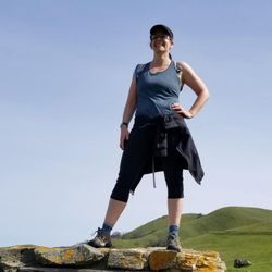 Fremont Training - Client feeling "On Top of Her World"
after a hike.