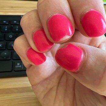 The Nail Gallery & Spa - Chipped nails with no cuticle cut down and huge gaps between nails and skin - Nail Salons Near Me - Dublin, Ohio The Nail Gallery & Spa - Chipped nails with no cuticle cut down and huge gaps between nails and skin - Nail Salons Near Me - Dublin, Ohio