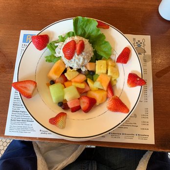 Ann Sather Restaurant - Chicken salad with fresh fruit. Yum - Scandinavian Near Me - Chicago, Illinois Ann Sather Restaurant - Chicken salad with fresh fruit. Yum - Scandinavian Near Me - Chicago, Illinois