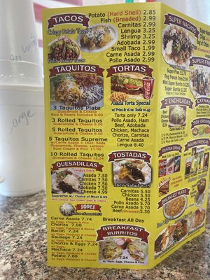 Menu photo 5 Albert's Mexican Food La Puente, CA Menu photo 5 Albert's Mexican Food La Puente, CA