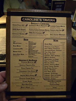 Menu photo 3 Caroline’s Tavern Woodbridge, NJ