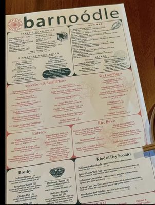 Menu photo 1 Barnoodle Greenwich, CT