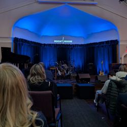 Hugh's Room Live - Stage with logo