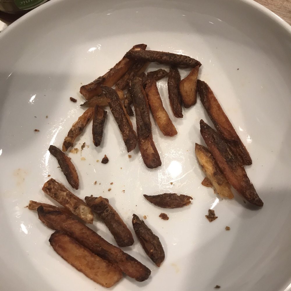 Five Guys - Burnt fries. - Burgers Near Me - Morgan Hill, California Five Guys - Burnt fries. - Burgers Near Me - Morgan Hill, California