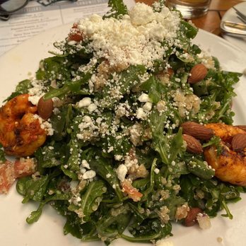 Tarpy's  - Quinoa, arugula salad with prawns - New American Near Me - Monterey, California