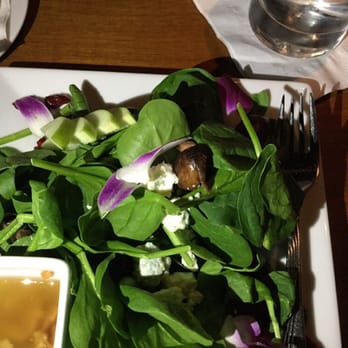 Aqua Restaurant - Spinach Salad...delicious - Seafood Near Me - Beaufort, North Carolina Aqua Restaurant - Spinach Salad...delicious - Seafood Near Me - Beaufort, North Carolina