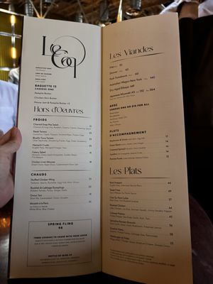 Menu photo 4 Le Coq La Jolla, CA Menu photo 4 Le Coq La Jolla, CA