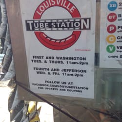 Louisville Tube Station - Hours and usual location