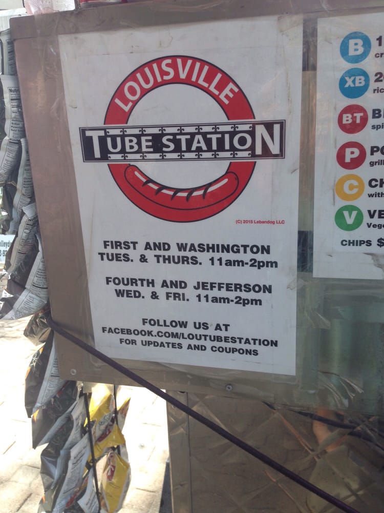 LOUISVILLE TUBE STATION Updated October 2024 N 4TH St, Louisville