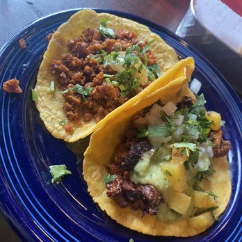 Don Sebas Taqueria - One chorizo taco and one Pastor - Mexican Near Me - Woodbridge, Virginia Don Sebas Taqueria - One chorizo taco and one Pastor - Mexican Near Me - Woodbridge, Virginia
