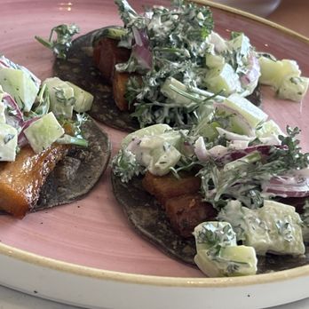Mia's - Pork belly tacos - Mediterranean Near Me - Solana Beach, California