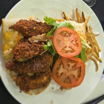 Southern Cypress Bistro - Shrimp po-boy . Shrimp battered sandwich - Breakfast & Brunch Near Me - Grant-Valkaria, Florida