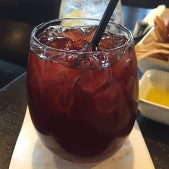 Dvine Mediterranean Experience - Brea - Jallab! Super refreshing. Mediterranean drink made with rose water, dates, grape molasses, and carob. - Mediterranean Near Me - Brea, California