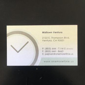One More Time - Their New Location in Ventura - Watches Near Me - Ventura, California