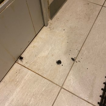 Bay Club Marin - Unknown substance that used been on the ground outside the steam room for weeks. Proof of zero nightly cleaning being done - Gyms Near Me - Corte Madera, California