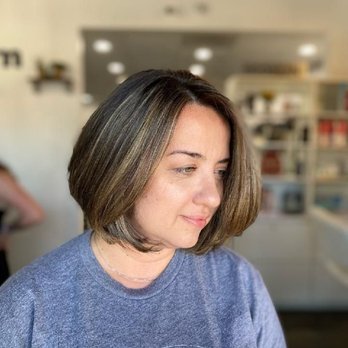 Conundrum Salon & Spa - Feeling wonderful with fresh highlights and cut from Christie. - Hair Salons Near Me - La Verne, California Conundrum Salon & Spa - Feeling wonderful with fresh highlights and cut from Christie. - Hair Salons Near Me - La Verne, California