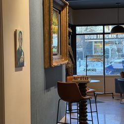 Grey Rabbit - One of the tables to play chess